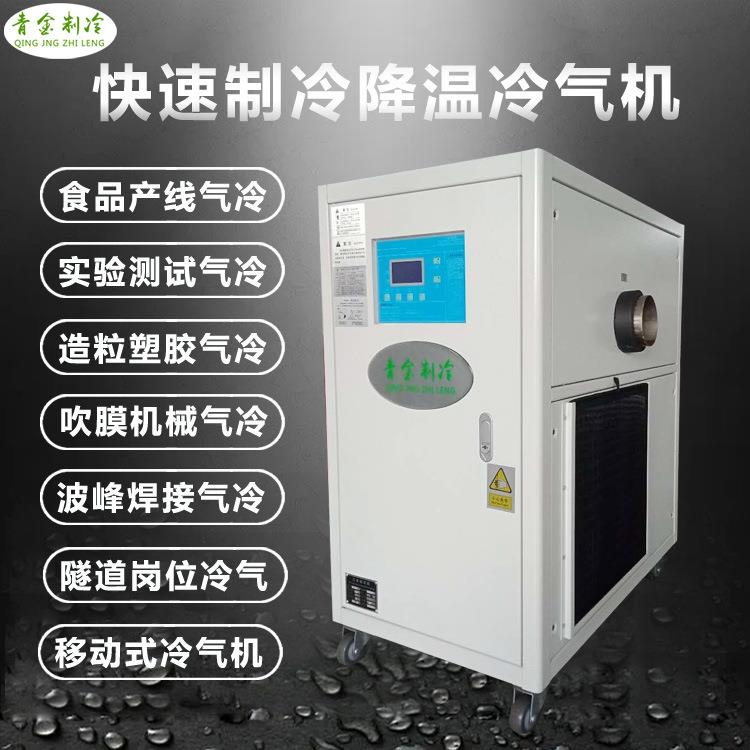 肇庆工业冷风机低温-15度出风移动式风冷式冷风机智能温控系统