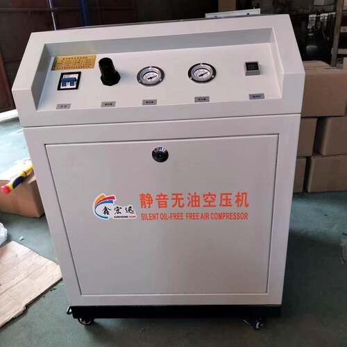 供应HS无油无水空压机选配干燥机实验室用空压机箱式超静音