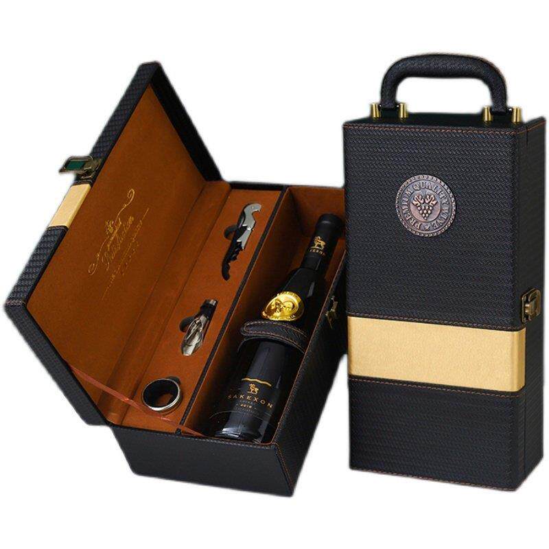 【官方旗舰店正品】红酒包装礼盒空盒单支高档拉菲葡萄酒盒子1只