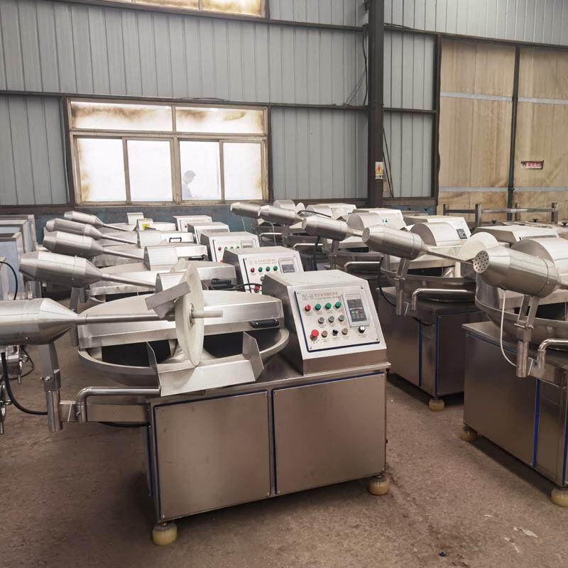 全自动斩拌机蔬菜肉类都能快速斩切多功能斩拌机厂家大小型齐全