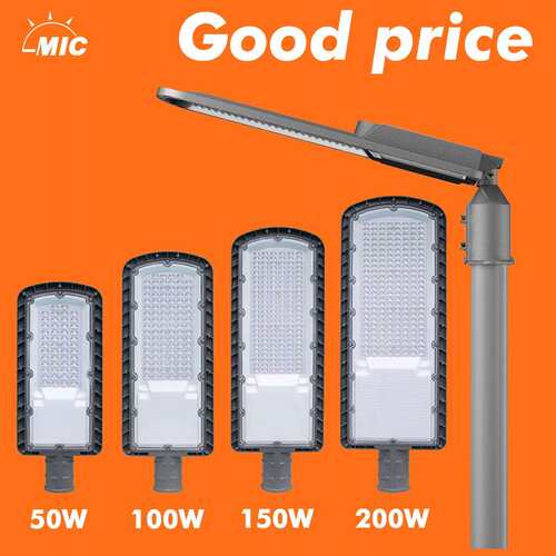 MIC灯具大功率5米6米工程高亮户外防水易维护100瓦200w LED路灯