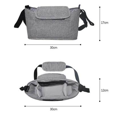 Stroller Bag Pram Organizer Baby Accessories Cup Holder ver