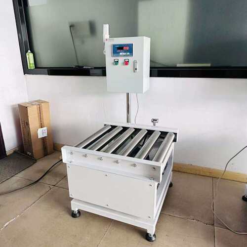 上海汉衡GTC-JH30KG滚筒称重对接流水线使用动力滚筒秤带数据传输
