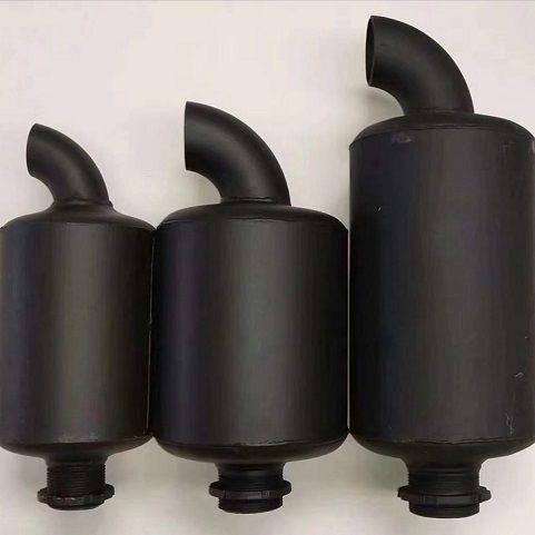 单缸柴油机消声器11101115加厚消音器20马力拖拉机配件烟筒排气管