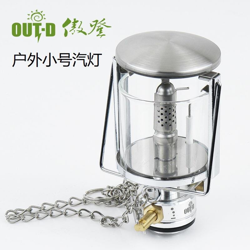 傲登OUT-D户外野营汽灯小马灯扁气罐营地灯露营便携照明灯小气灯