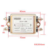 dea420a净化器带220v单相接地滤波器螺栓式 抗干扰 电源 交流电源