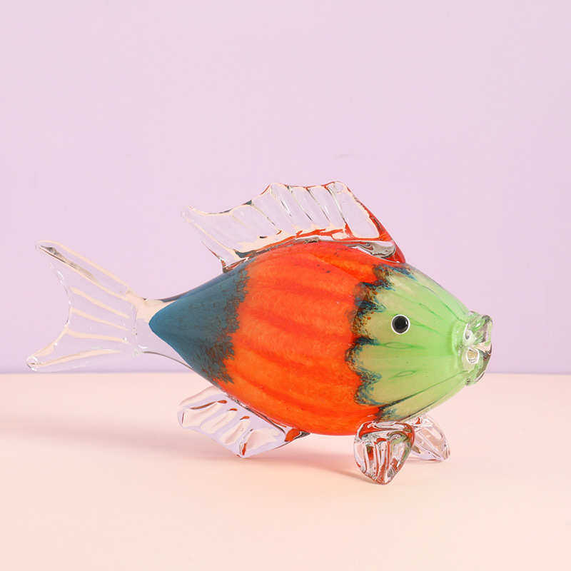 欧式创意水晶玻璃鱼桌面工艺品摆件客厅样板间装饰品家居节日礼品,家居饰品,装饰摆件,淘宝优惠券,粉丝福利购,淘宝优惠卷
