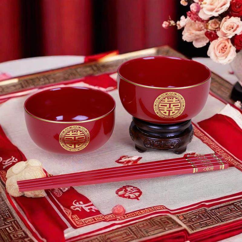 结婚喜碗新郎新娘陪嫁改口敬茶杯陶瓷碗筷勺套装婚礼婚庆结婚用品,节庆用品/礼品,喜碗/敬茶杯,淘宝优惠券,粉丝福利购,淘宝优惠卷