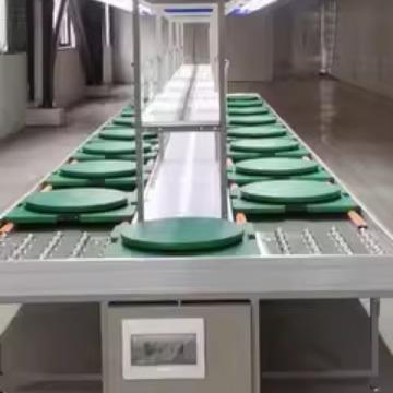 动力工装线组合产品生产线工作台 倍速载重流水线组装左右循环线