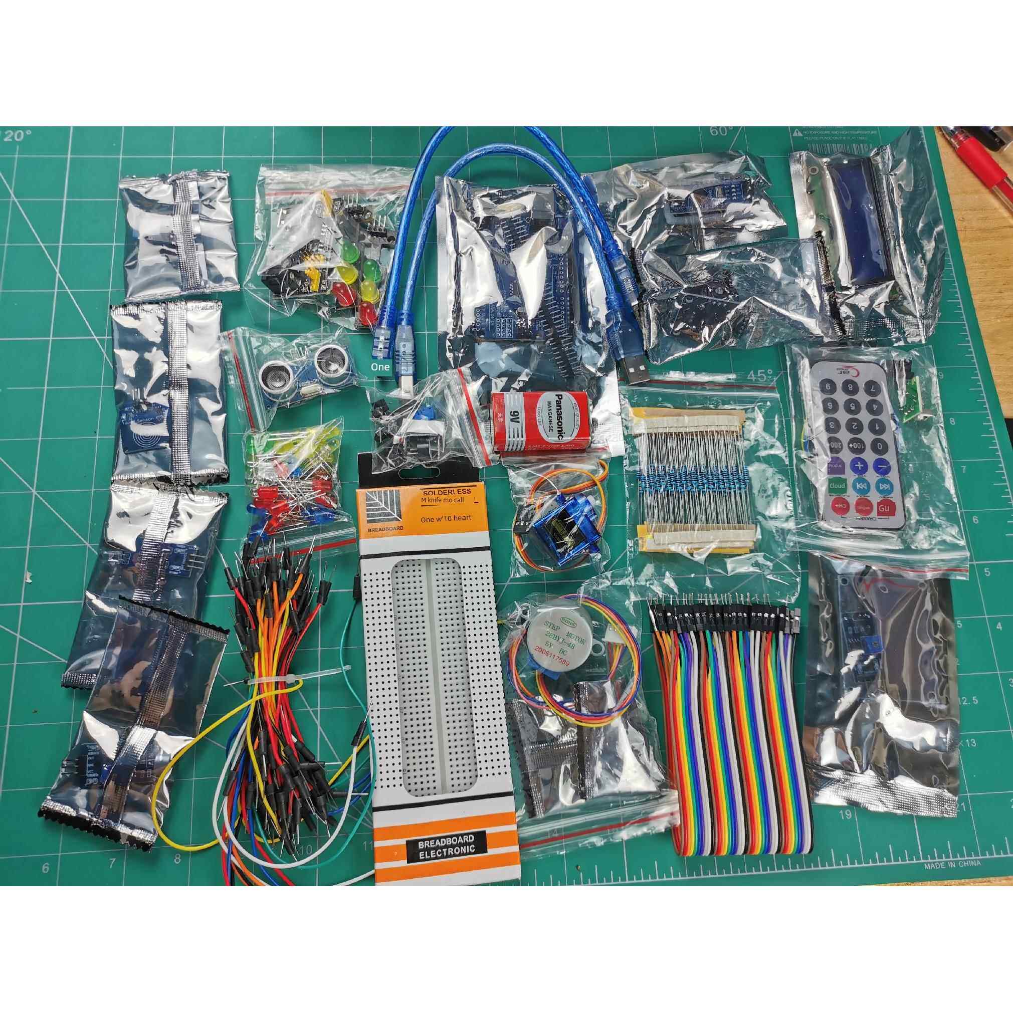 Arduino入门系列视频适配器实验套件