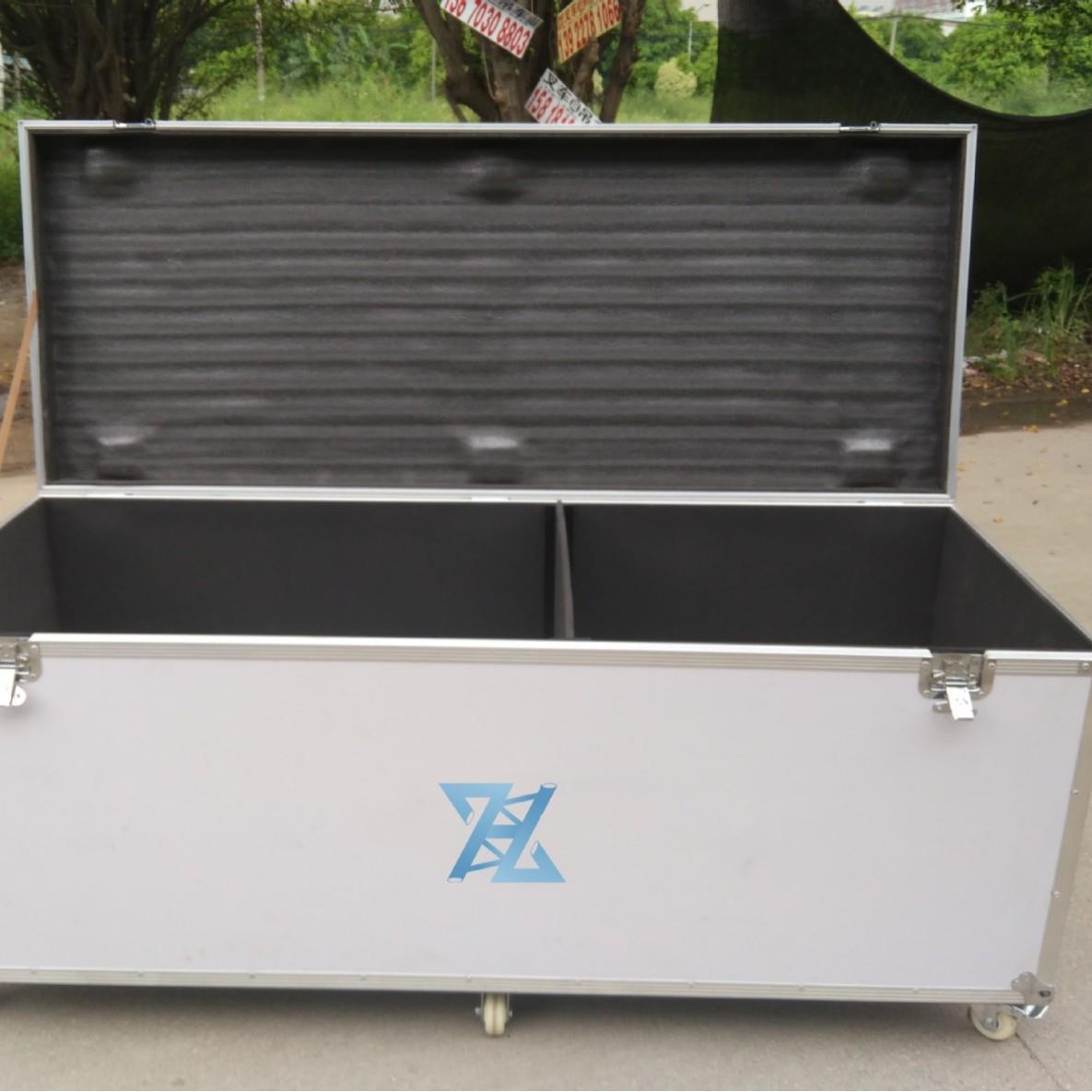 广东厂家运输展览会仪器防震显示屏工具设备铝合金航空箱
