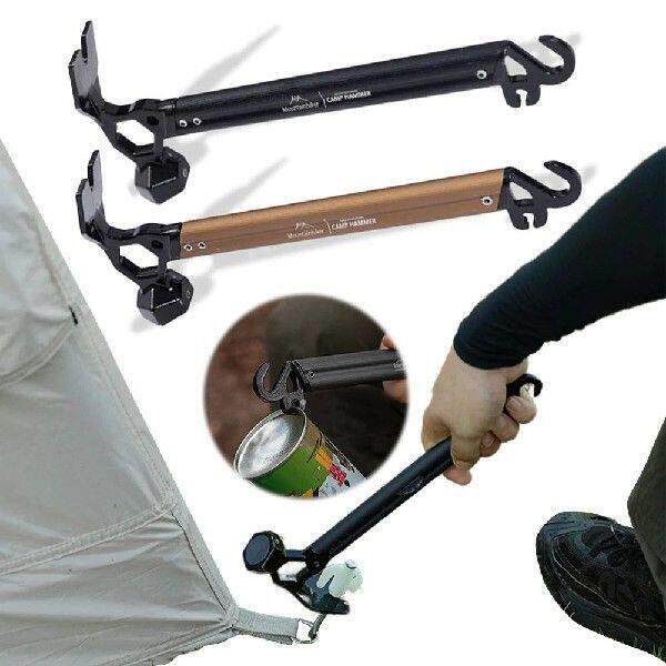 Outdoor Camping Hammer Aluminum Alloy Tent Stake Remover