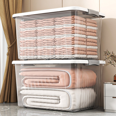 储物箱塑料透明收纳加厚收纳箱