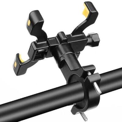 Handlebar Phone Holder Anti-Slip Stable Clamping Cycling