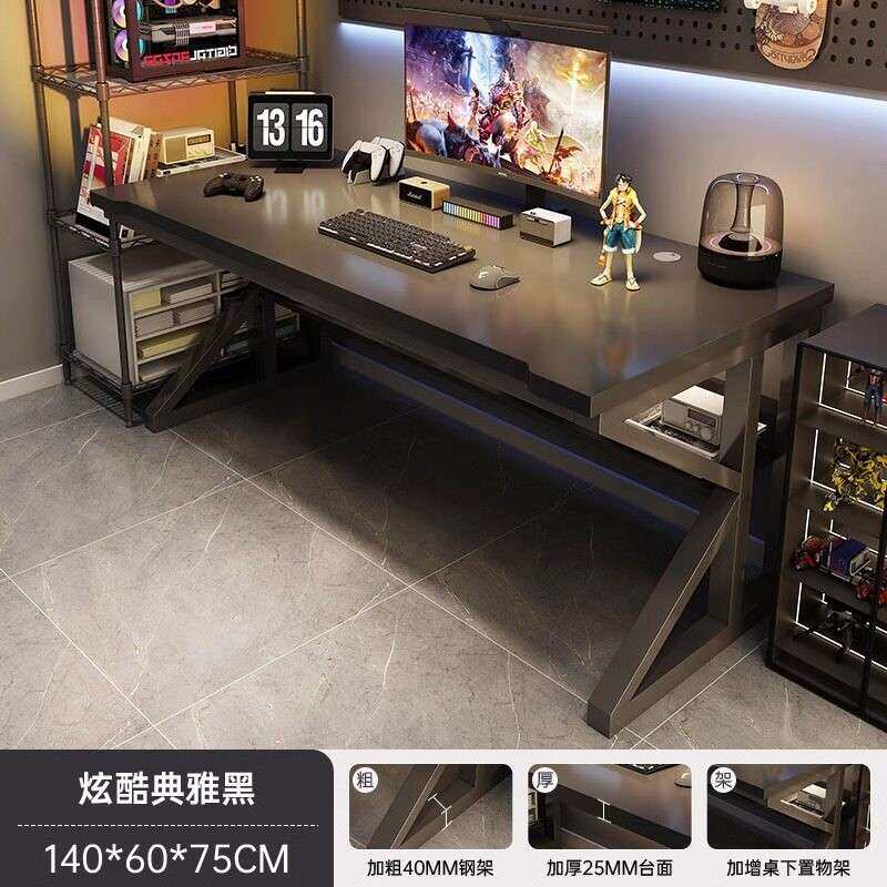 新款直销电脑桌台式电竞桌椅套装卧室家用简易小型书桌公桌写字学