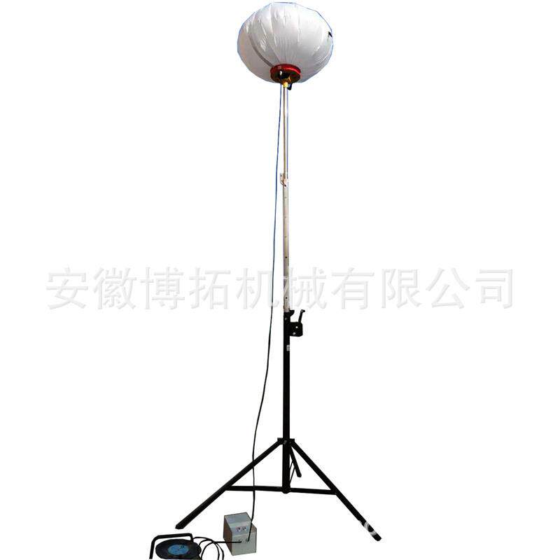 移动升降便携三角架手摇杆600WLED月球灯道路施工用防炫目应急灯