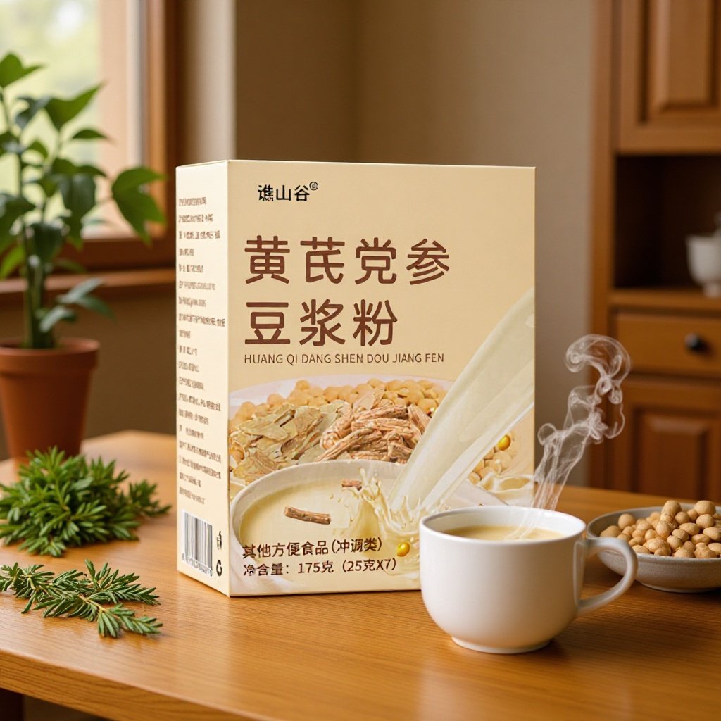 谯山谷正品黄芪党参豆浆粉代餐便携零食山药营养早餐粉纤维官方店