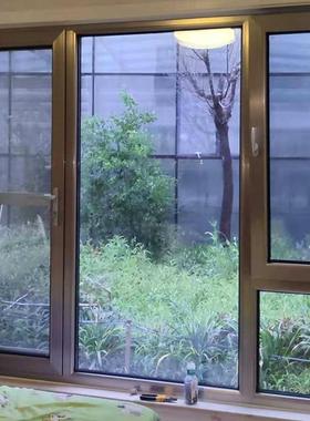 一平断桥铝门窗订做NRY封阳台平窗体小区防盗窗纱一体隔音玻开璃