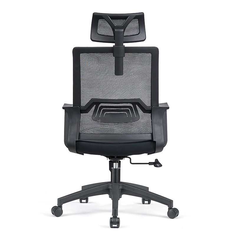 电脑椅升降旋转会议培训椅职员椅弓形网布椅人体工学椅电脑办公椅