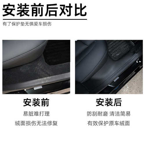 适用24款特斯拉焕新版Model3Highland汽车门槛条迎宾踏板内饰用品