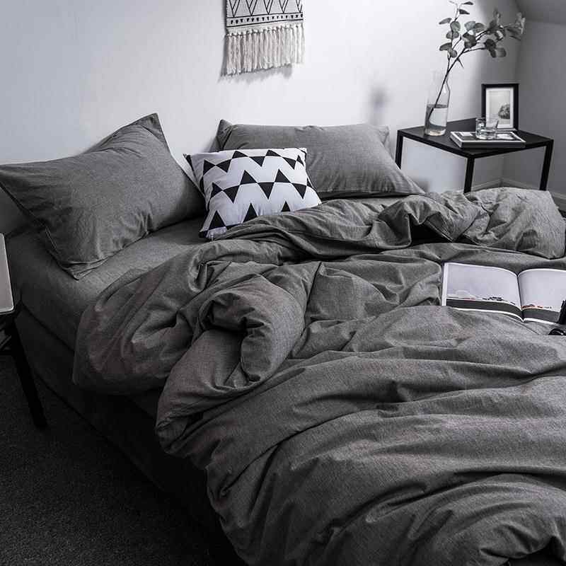 简约全水洗棉厂床上用品件套棉纯棉被套床单套件家KXA四直供