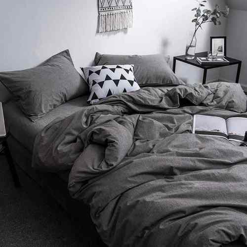 简约全水洗棉厂床上用品件套棉纯棉被套床单套件家KXA四直供