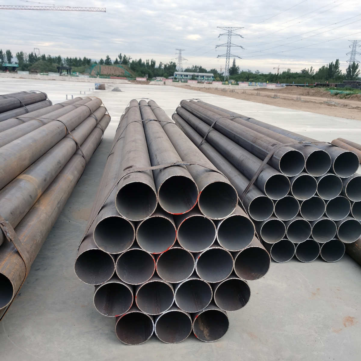 西安源头焊接钢管Q235B圆管小口径高频焊接钢管 薄壁焊管架子管