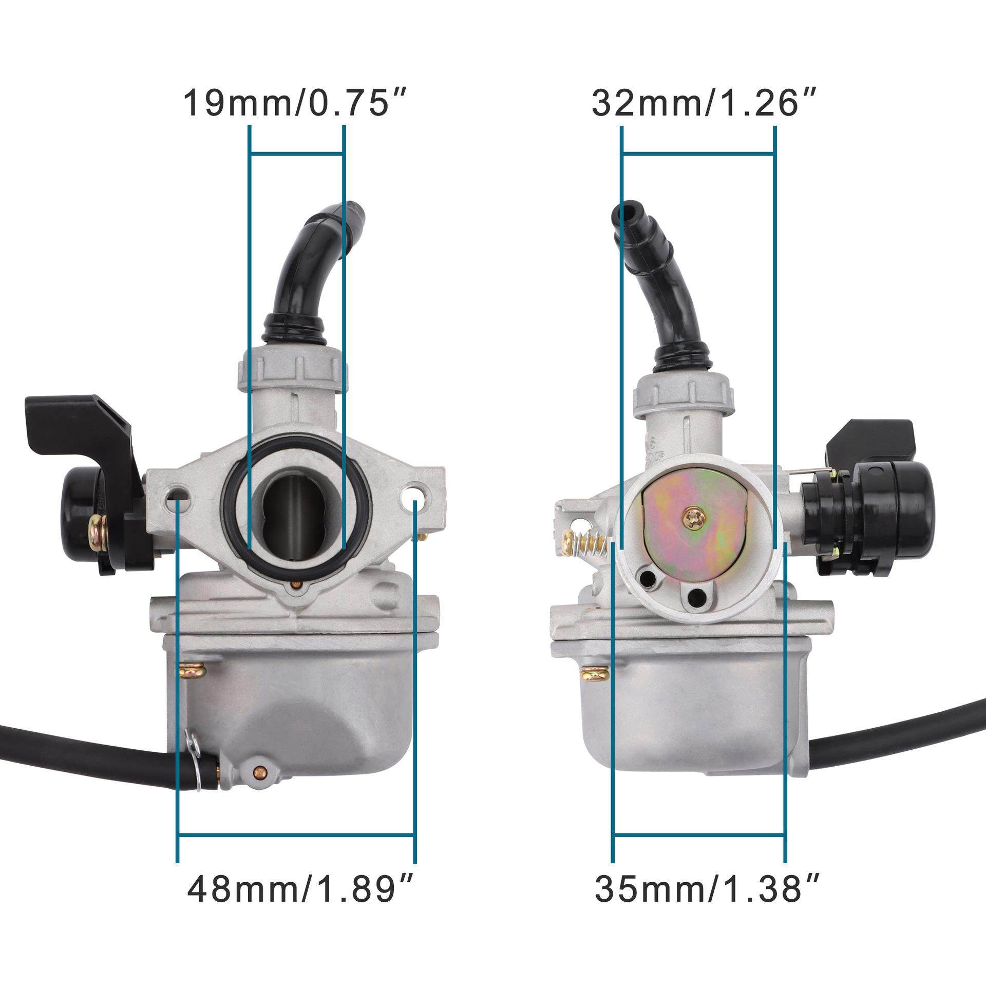 油PZ摩19Group-58全铝化油器组合化器带空气滤器燃清油滤清器火花