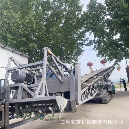 碎石渣螺旋取料履带装车机多种规格便利移动式皮带扒料机
