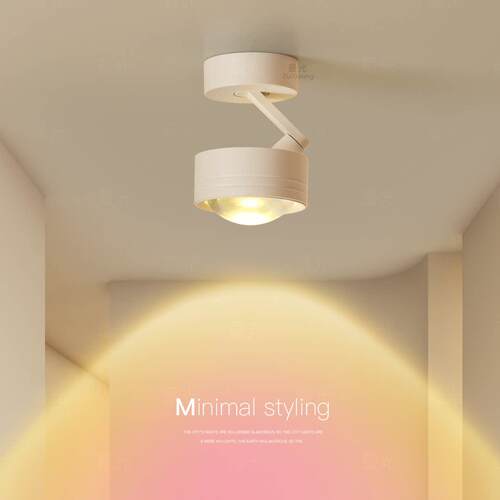 夕阳走道灯日落灯氛围玄关灯射灯led客厅卧室吸顶灯2025新款灯具