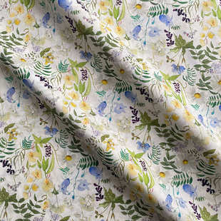 liberty童装缇替支florals平chartwell数码高品质布80利伯长绒棉