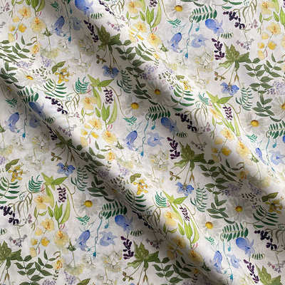 缇替数码利伯liberty长绒棉高品质布平chartwellflorals支80童装