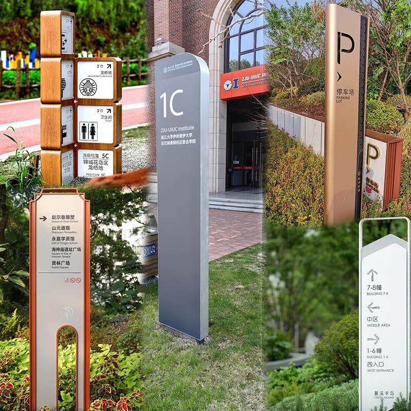 立式指引牌户外引导牌太阳能导视牌发光指示牌室外立式灯箱定制