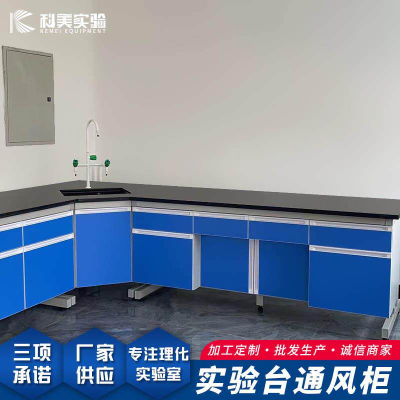 厂家供应科学院实验边台学校实验室操作工作台化学物理实验台柜