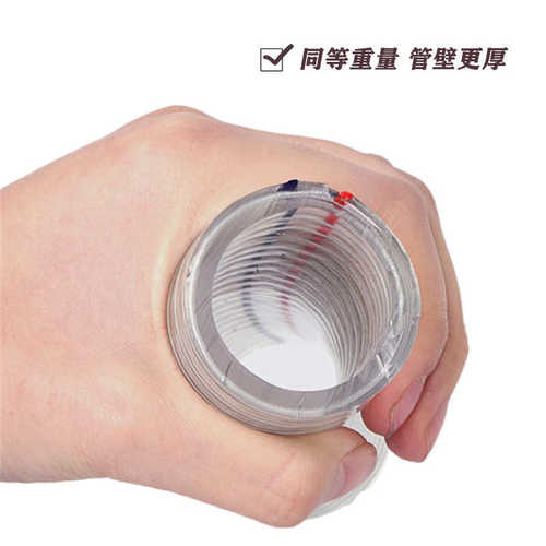 高压加油泵高温钢丝塑料 厚大口径抽透明pvc 厂家加油软管排水管