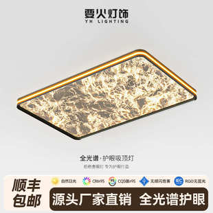 灯简灯 光谱云雾极吸顶灯全书房奢客厅卧室批发轻意房间护眼灯具式