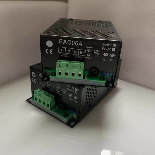 柴油发电机组BAC06A蓄电池浮充JNC-24V-05A市电智能充电器12V/24V