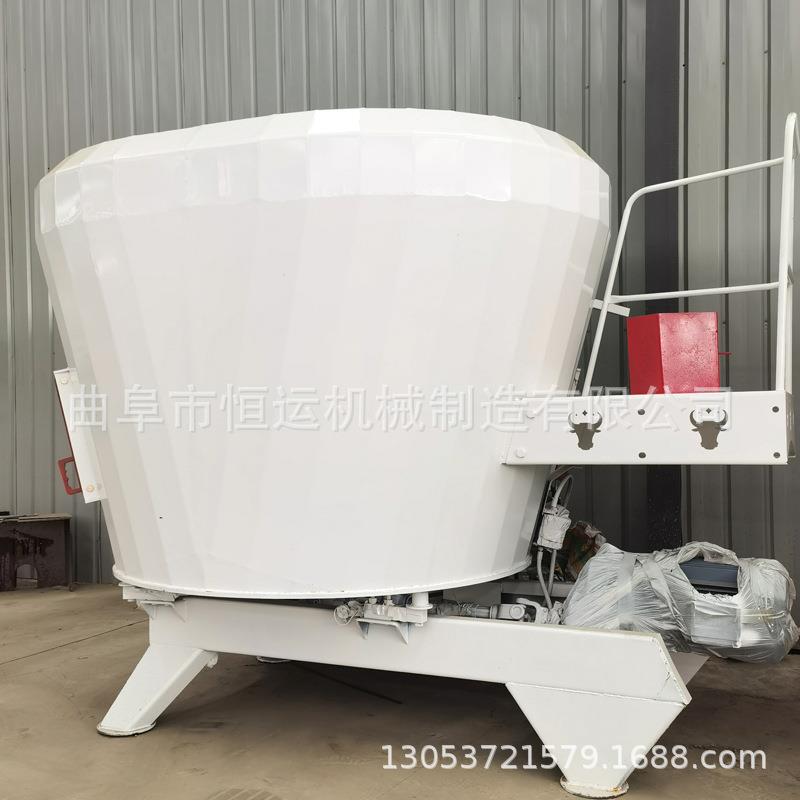 立式tmr搅拌机牛饲QCG马羊喂草秧粉碎混机日粮全料预混制备机