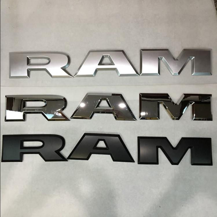 适用道奇RAM尾箱车标 皮卡贴标RAM 1500 2500 3500后尾箱大号车贴