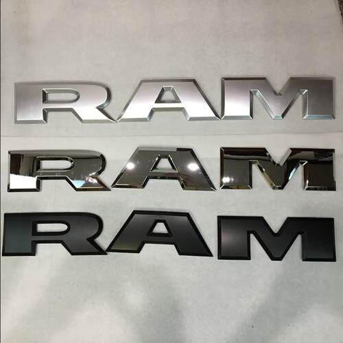 适用道奇RAM尾箱车标 皮卡贴标RAM 1500 2500 3500后尾箱大号车贴