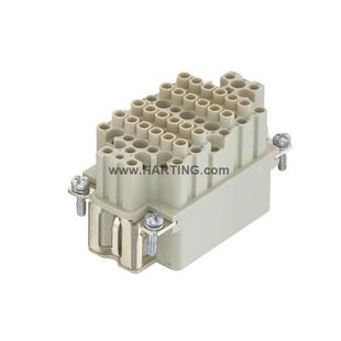 HARTING浩亭 c75芯母头连接器 浩丁09160752101Han75DDDF