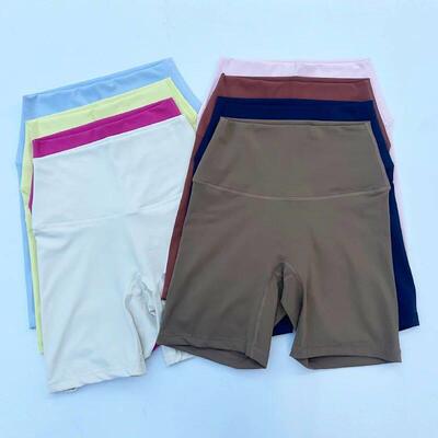 Women Sports Shorts High Waist Yoga Shorts Slim Fit Butt Lif