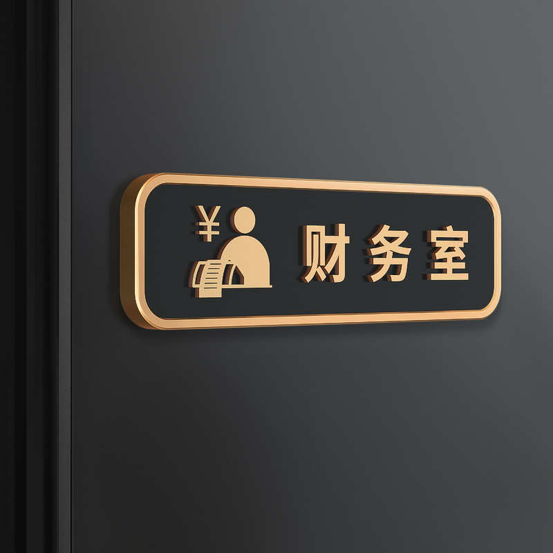 亚克力高档公司部门财务室会议室办公室门牌总经理室科室牌标牌轻