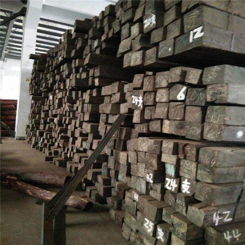 张家港原木 印尼 坤甸木 条纹乌木 高档家具 艺术收藏 价格优惠