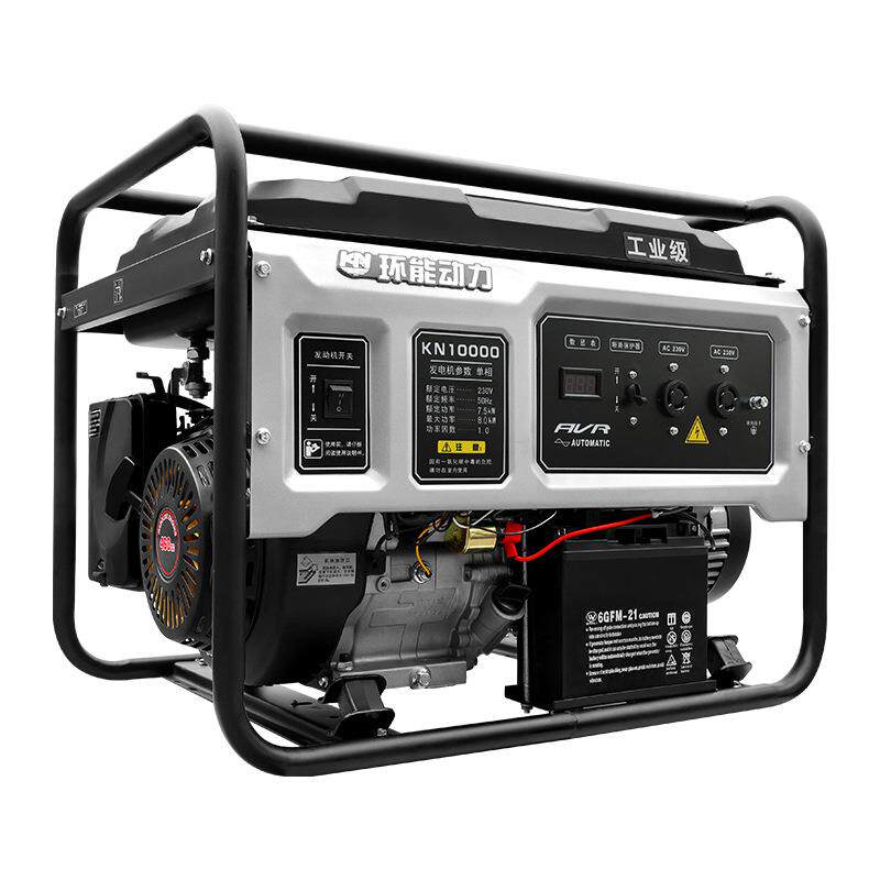 家用小型便携式发电机3千瓦5kw6.5KW8KW10KW户外工业汽油发电机组
