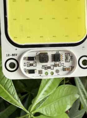 户外夜市地摊灯光源板12V-85V宽电压免驱动COB灯板白光59mm*245mm