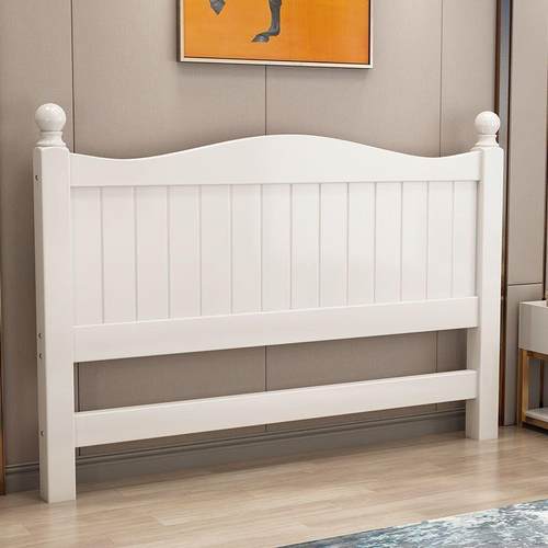 实木床头头板济型1.8双床头人1.5床板单卖榻榻LMI米经床头