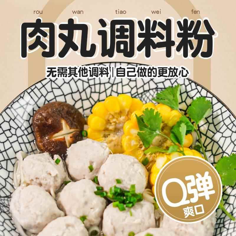 肉丸调料粉家用调味粉做肉丸子专用粉广东潮汕牛肉猪肉鱼肉丸淀粉