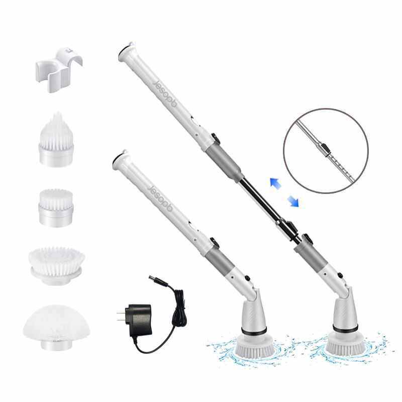 电动清洁刷伸缩款长柄自动旋转弯头清洁刷子卫生间地板刷缝隙刷,家庭/个人清洁工具,钢丝球/钢丝刷,淘宝优惠券,粉丝福利购,淘宝优惠卷