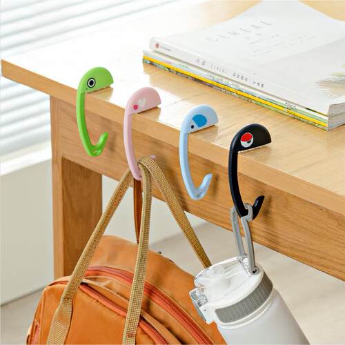 Desktop Tooth-shaped Bag Hook Non-slip Portable Student Desk